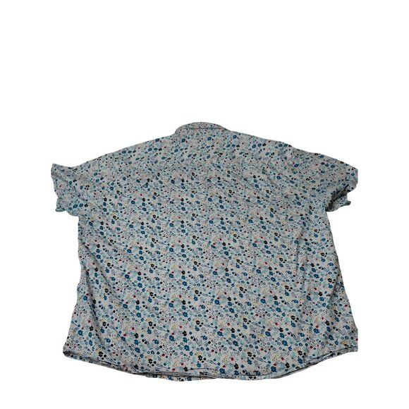 Gentlemens Outfitters Floral Short-Sleeve Button-Down Shirt  2X 100% Cotton Mens - Picture 2 of 7